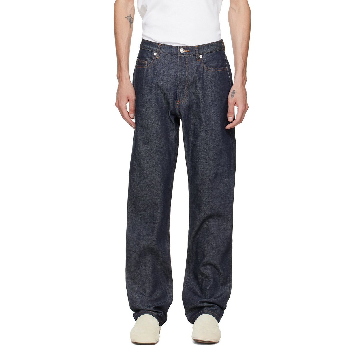 A.P.C. Navy New Standard Jeans