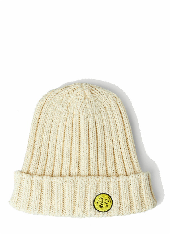 Photo: Chunky Knit Beanie Hat in Cream