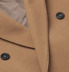 SALLE PRIVÉE - Ives Double-Breasted Wool-Blend Overcoat - Brown