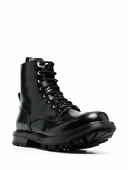 ALEXANDER MCQUEEN - Worker Leather Boots