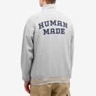 Human Made Men's Military Half-Zip Sweatshirt in Gray