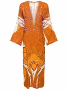 JOHANNA ORTIZ - Romance Fluviar Jacquard Kimono Dress