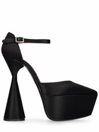 D'ACCORI - 150mm Reign Satin Pumps