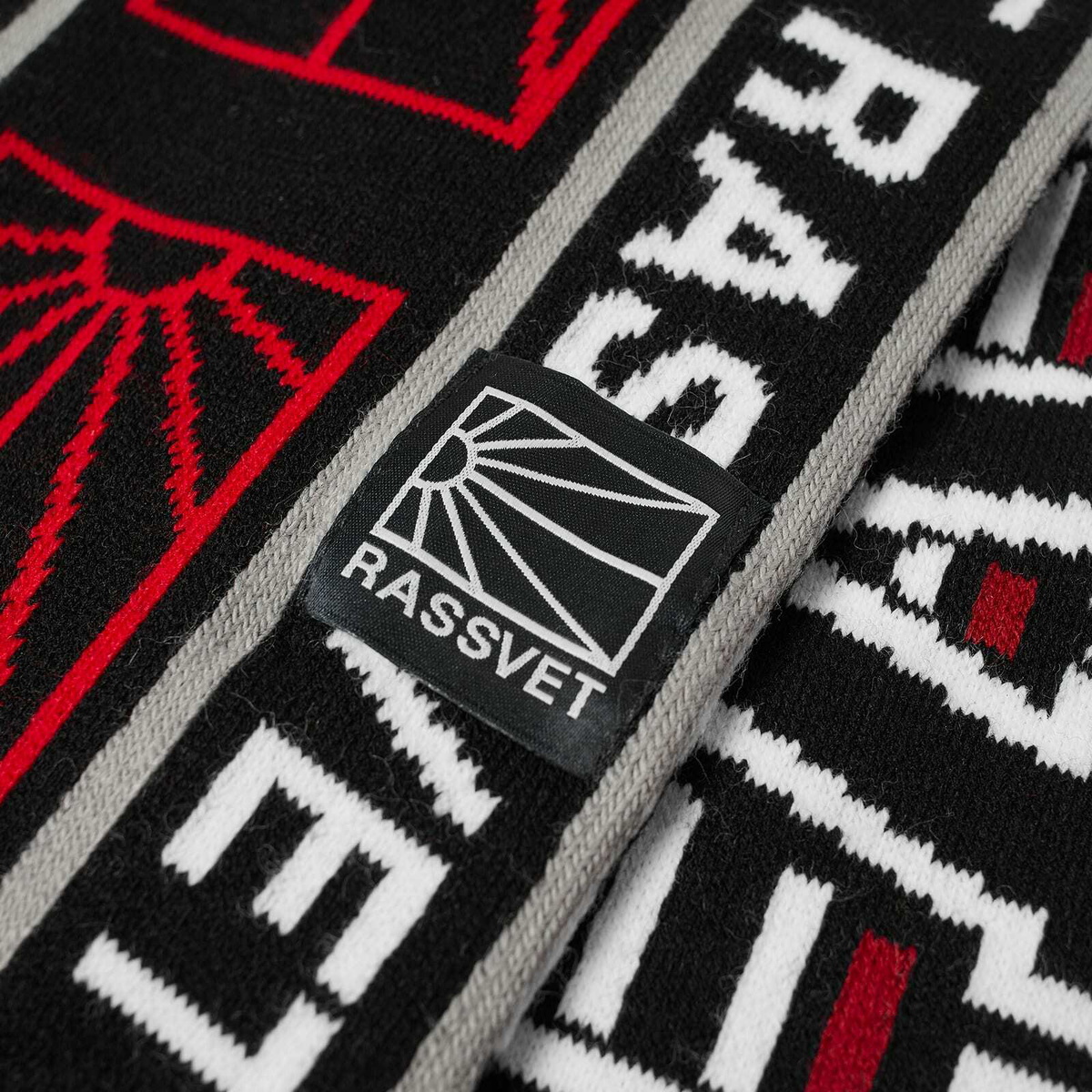 PACCBET Men's Panel Scarf in Multi