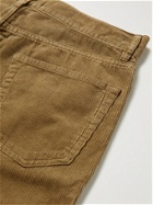Sid Mashburn - Garment-Dyed Cotton-Corduroy Trousers - Neutrals