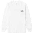 Neighborhood Men's Long Sleeve NH-1 T-Shirt in White