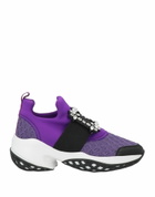 Roger Vivier Womens Sneakers in Purple