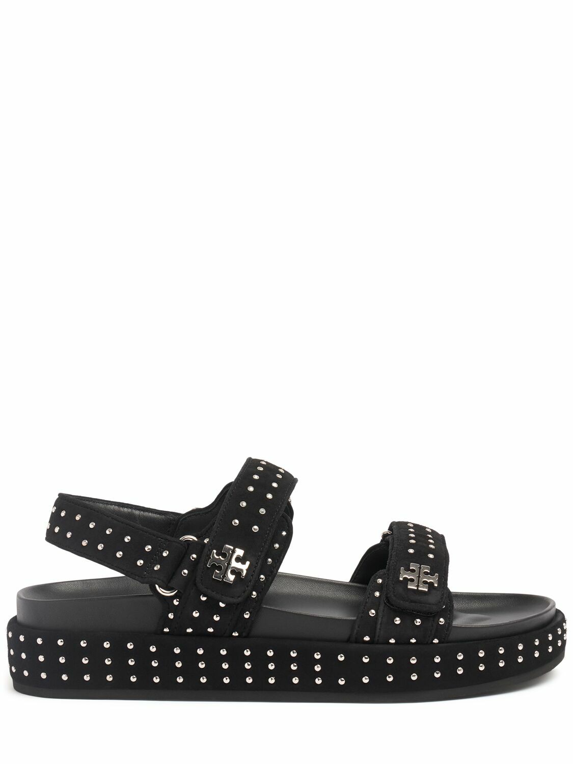 TORY BURCH 30mm Kira Studded Suede Sport Sandals Tory Burch