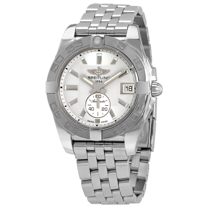 Photo: Breitling Galactic 36 Automatic Silver Dial Ladies Watch A37330121G1A1