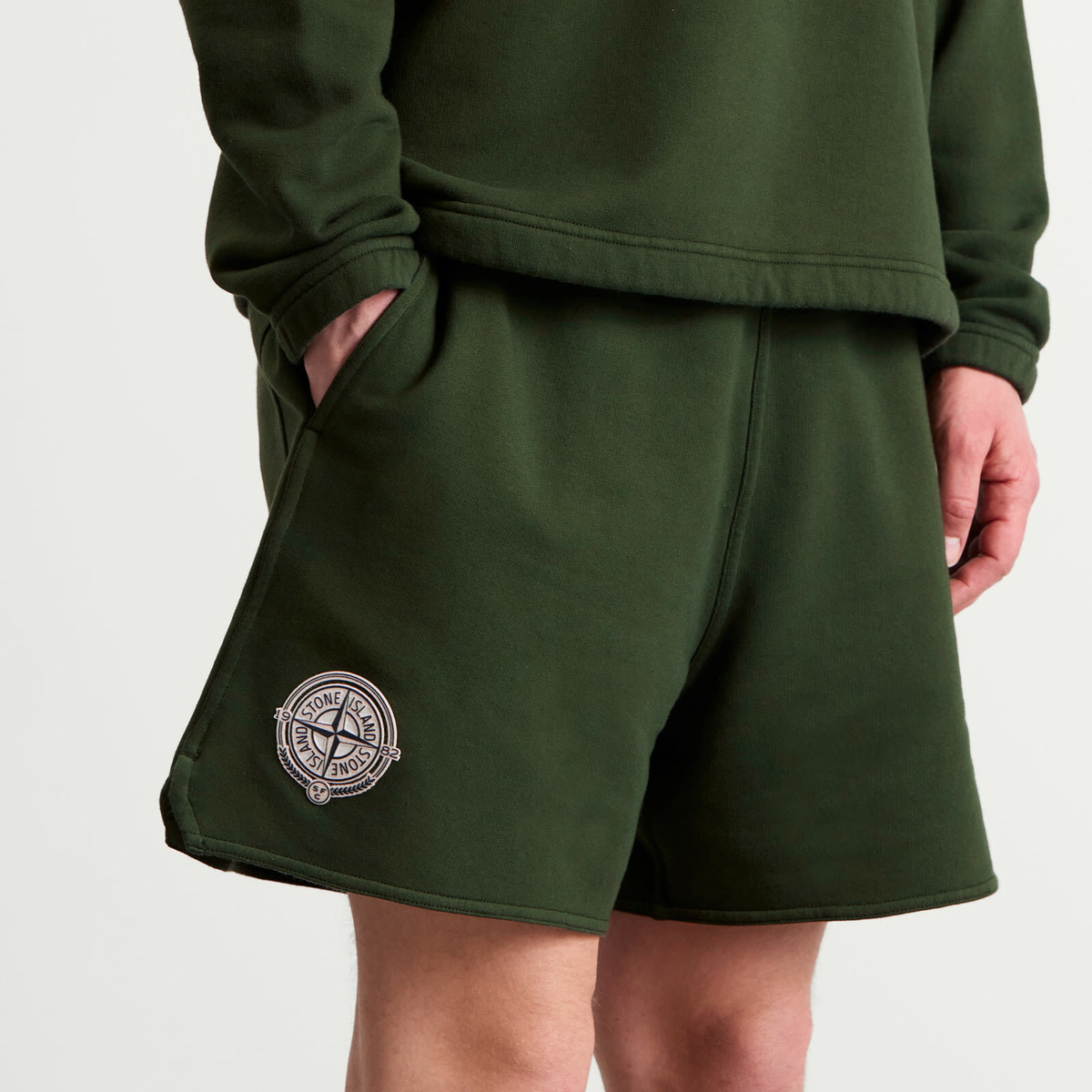 Stone Island Men's x New Balance Shorts in Juniper