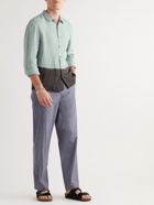 James Perse - Dip-Dyed Linen Shirt - Gray