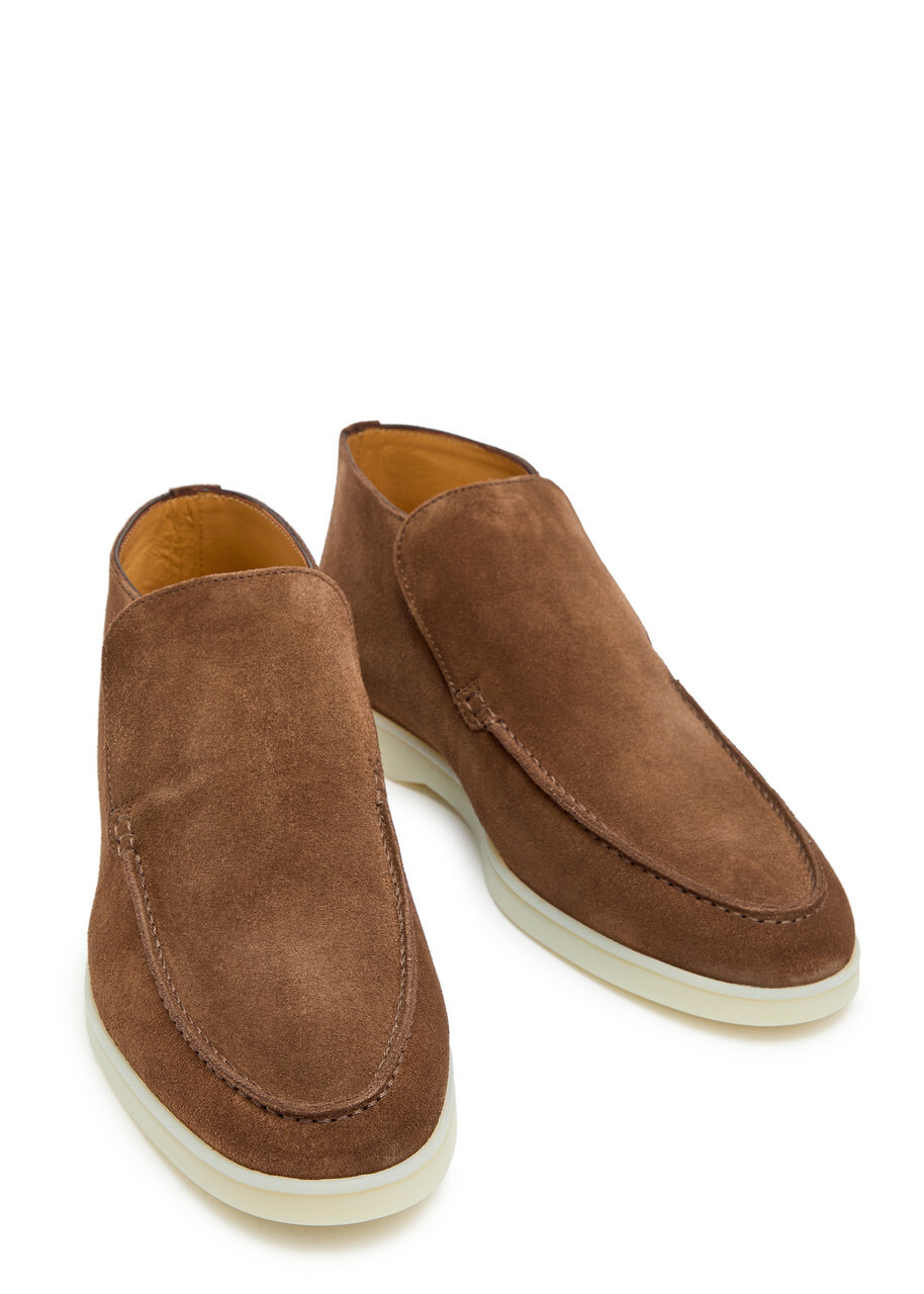 Aurélien City Suede Loafers Brown