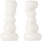 Completedworks White B34 Candle Holder Set