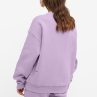 Pangaia 365 Signature Crew Sweat in Orchid Purple