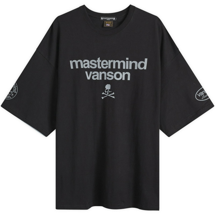 MASTERMIND WORLD Search N Design Tee Black MASTERMIND WORLD