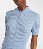 Gabriela Hearst Amor ribbed-knit silk and cashmere maxi dress