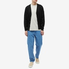 John Smedley Men's Burley Merino Cardigan in Black