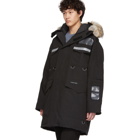 Canada Goose Black Down Resolute Parka