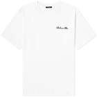 Balmain Men's Signature Logo T-Shirt in White/Black