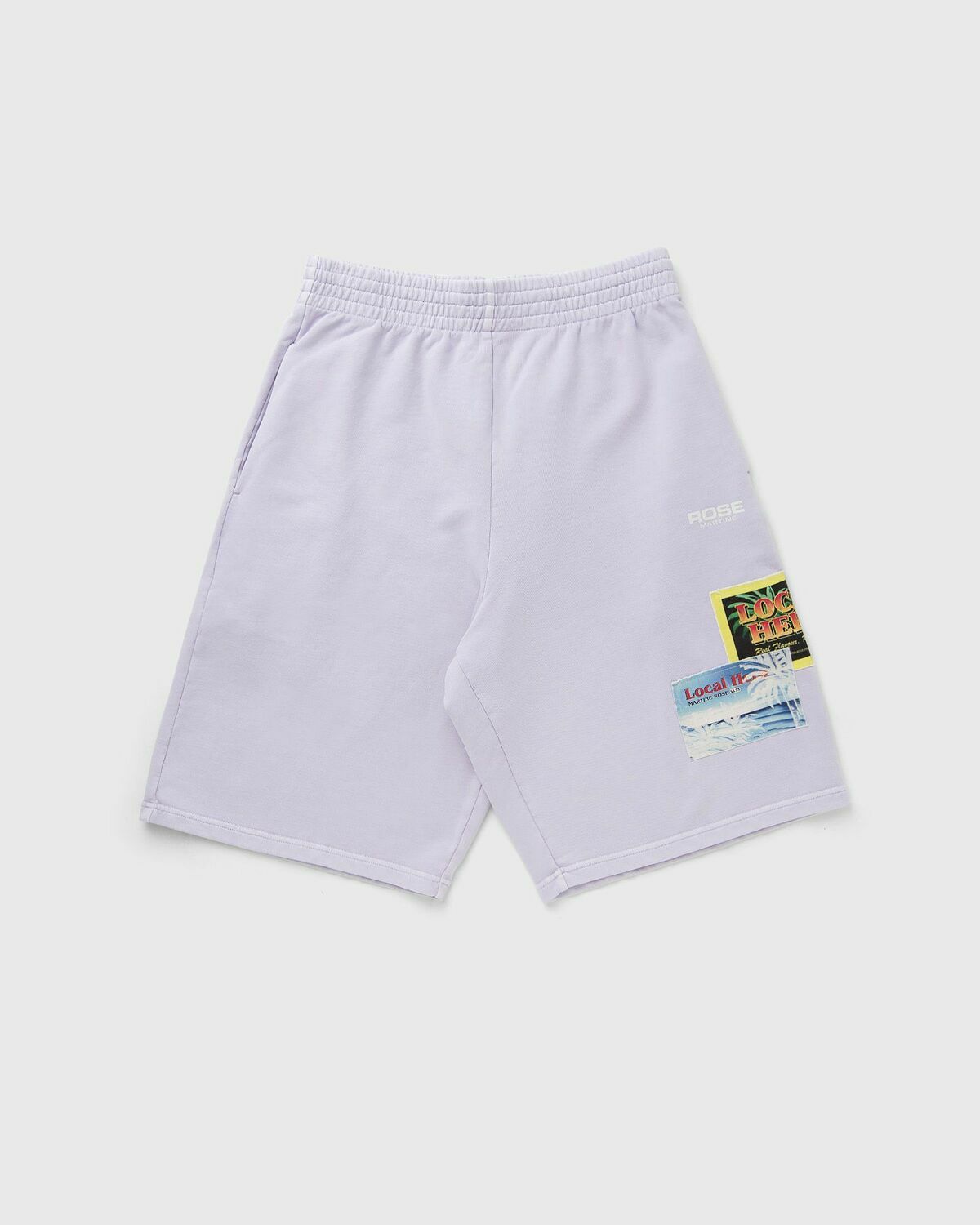 Martine Rose LOGO SHORT Purple Mens Sport & Team Short