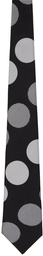 Comme des Garçons Homme Deux Black & White Polka Dot Tie