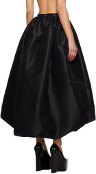 Kika Vargas SSENSE Exclusive Black Nina Midi Skirt