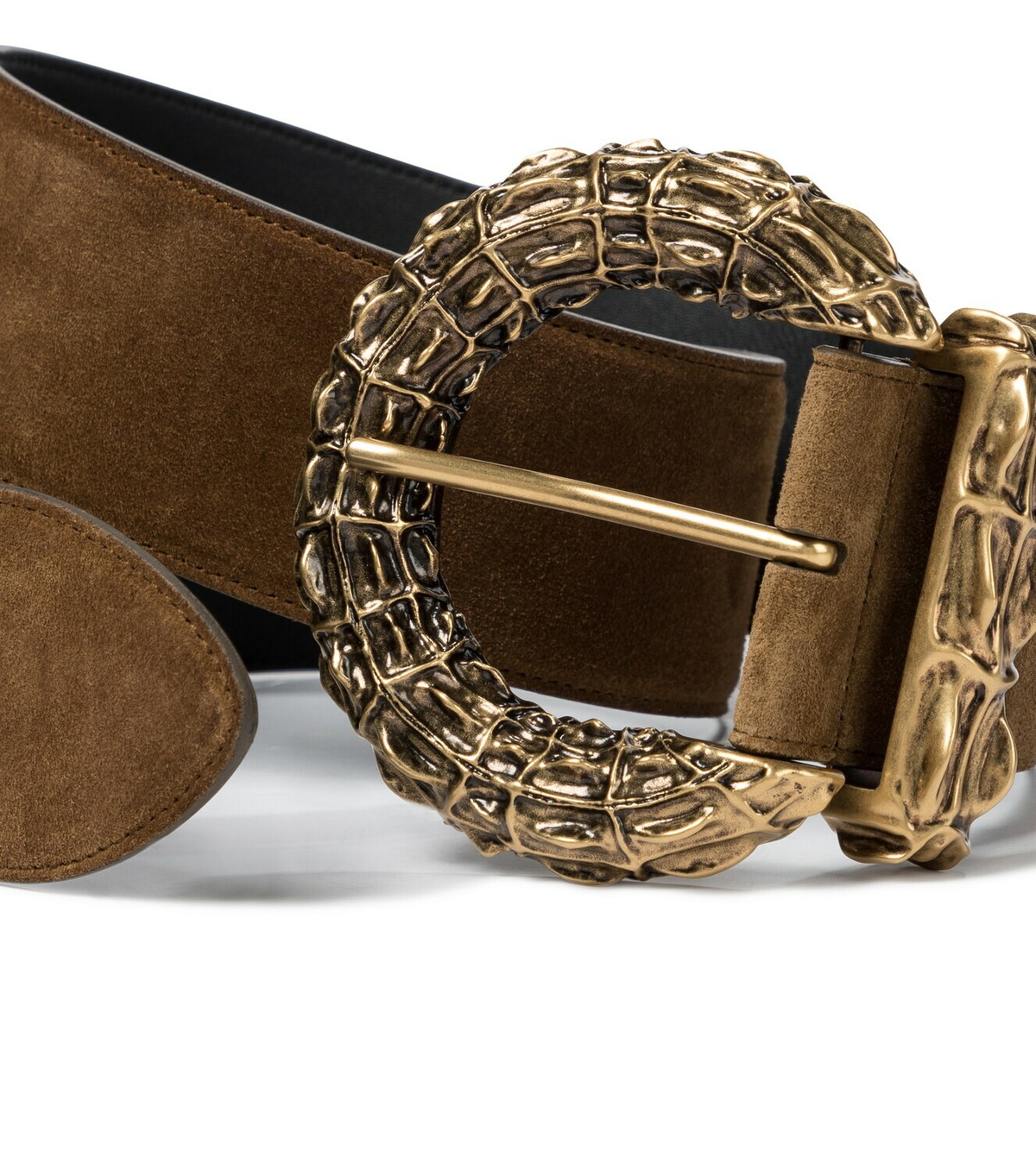 saint laurent suede belt