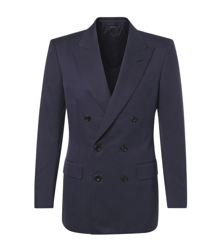 Photo: Tom Ford Double-breasted silk blazer