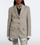 Acne Studios Layered wool blazer