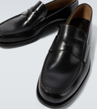 Prada Leather penny loafers