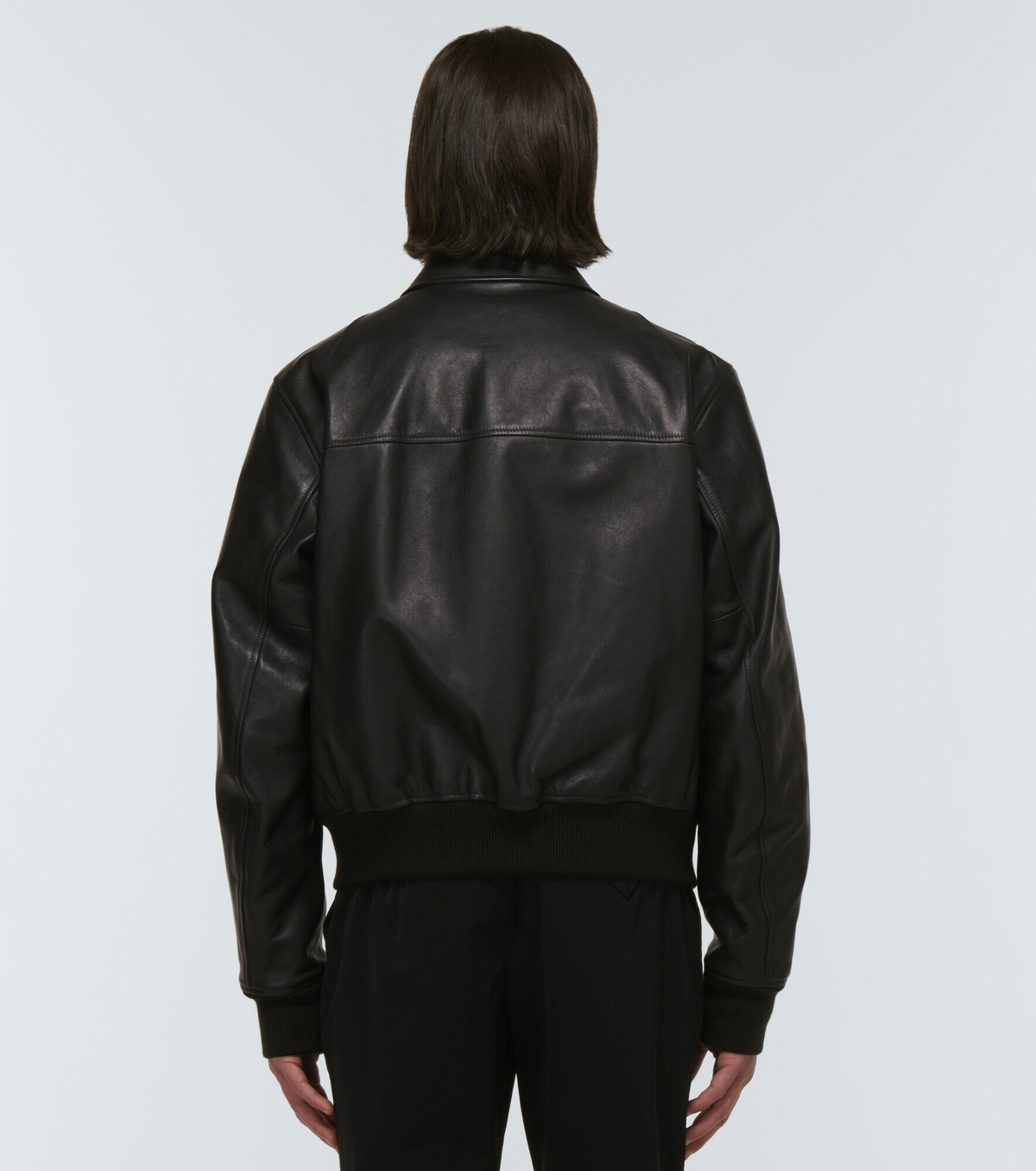 Bottega Veneta - Leather blouson jacket Bottega Veneta