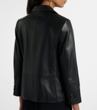 Vince Leather blazer