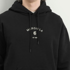 MM6 Maison Margiela Men's Margiela 6 Printed Hoodie in Black