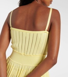 Alaïa Crinoline pointelle jersey romper