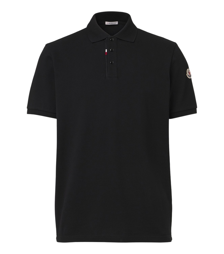 Photo: Moncler Cotton piqué polo shirt