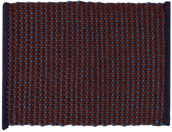 Photo: HAY Burgundy & Blue Door Mat