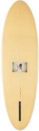 Stockholm (Surfboard) Club SSENSE Exclusive Yellow Knost Surfboard, 6 ft