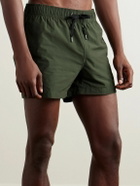 Onia - Charles Short-Length Slim-Fit Shell Swim Shorts - Green