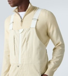 Brunello Cucinelli Cotton corduroy ski salopettes