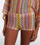 Missoni Lamé micro shorts