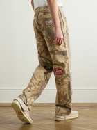 Cherry Los Angeles - Mossy Oak Straight-Leg Printed Cotton-Canvas Trousers - Brown