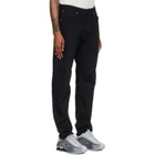 Stone Island Black J100005 Light Bull Denim-TC Jeans
