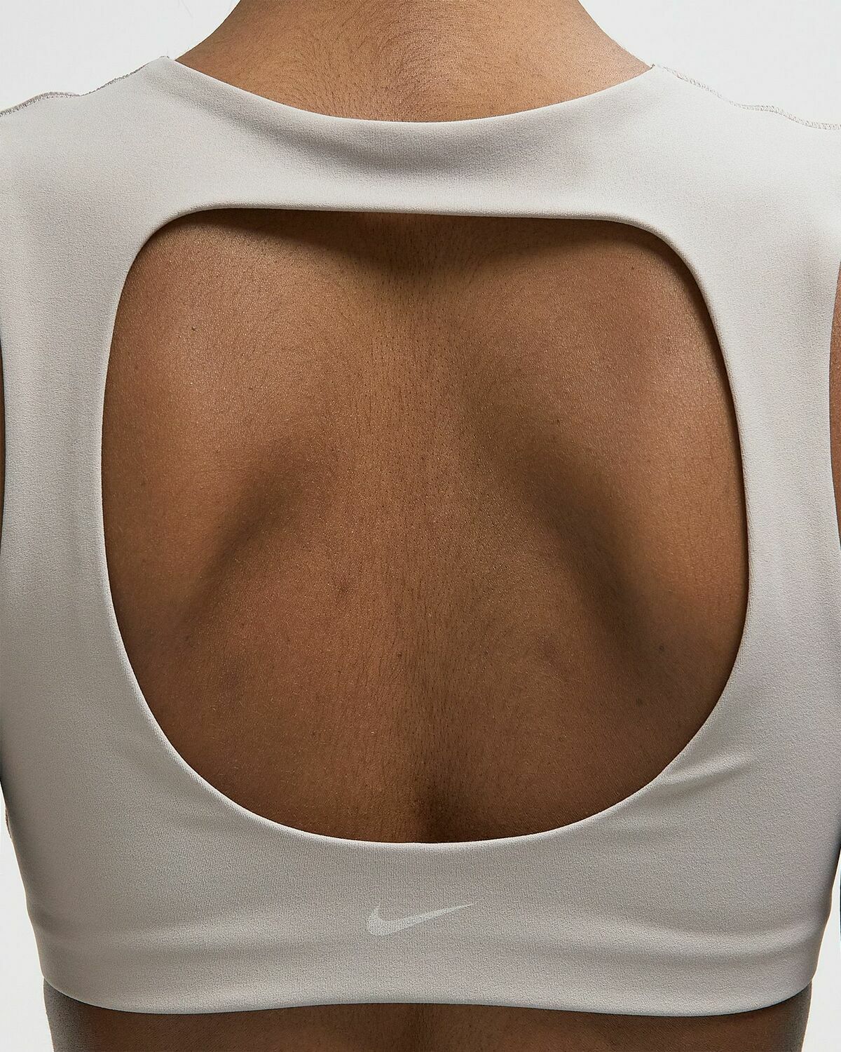 Nike ZENVY BRA CS SSNL Grey Womens (Sports-) Bra