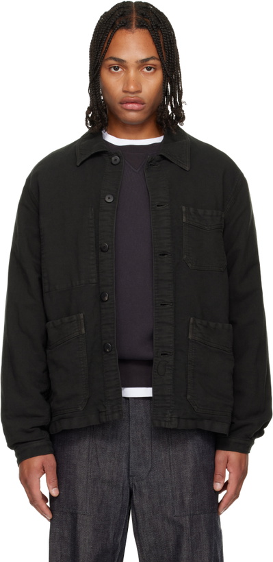 Photo: visvim Black Travail Coverall Moleskin DMGD Jacket