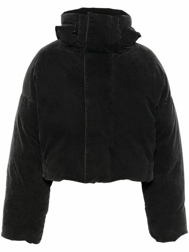 Photo: ENTIRE STUDIOS Black Cropped Puffer Jacket