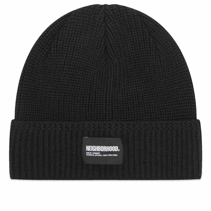 Photo: Neighborhood Men's JP Beanie in Black 