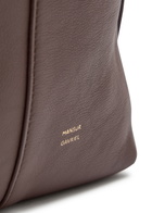 Mansur Gavriel Flores Grained Leather Bucket bag - Chocolate - One Size