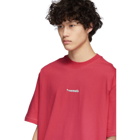 ADER error Pink Obtin T-Shirt