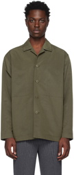 Homme Plissé Issey Miyake Khaki Light Shirt