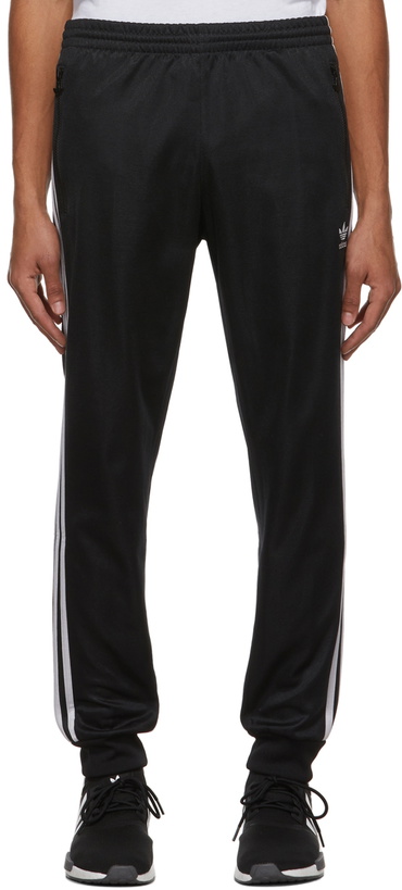 Photo: adidas Originals Black Adicolor Classics Lounge Pants